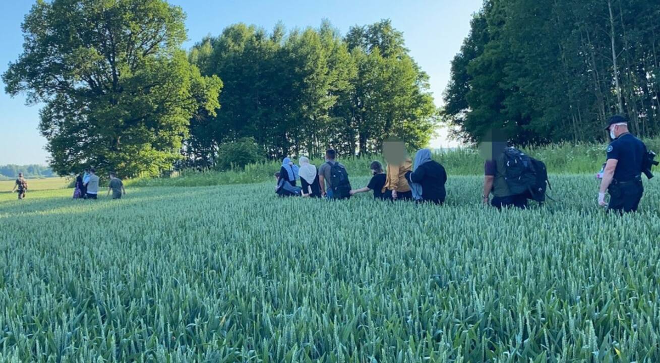 Sulaikyti dar 39 migrantai: plečiasi kilmės šalių geografija – atsirado Gambija, Gvinėja ir Marokas