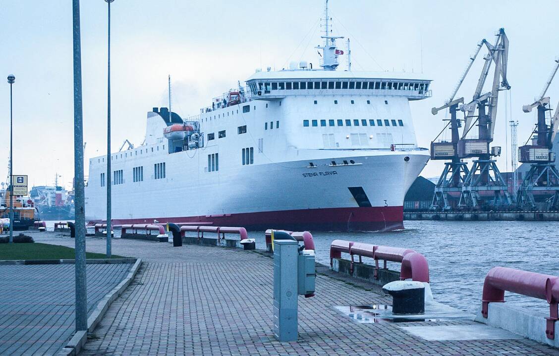 Reisai: tarp Klaipėdos ir Kiogės plaukios laivas „Belgia Seaways“. 