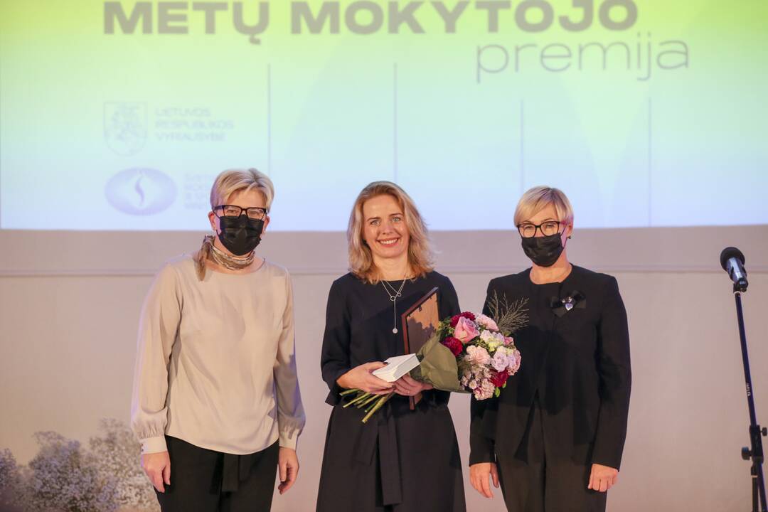 Metų mokytojų apdovanojimai
