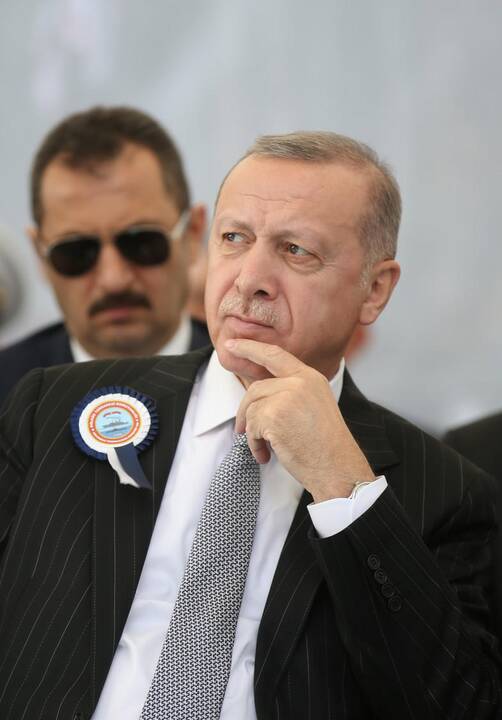 R. T. Erdoganas: Turkija negali viena susitvarkyti su nauju pabėgėlių antplūdžiu