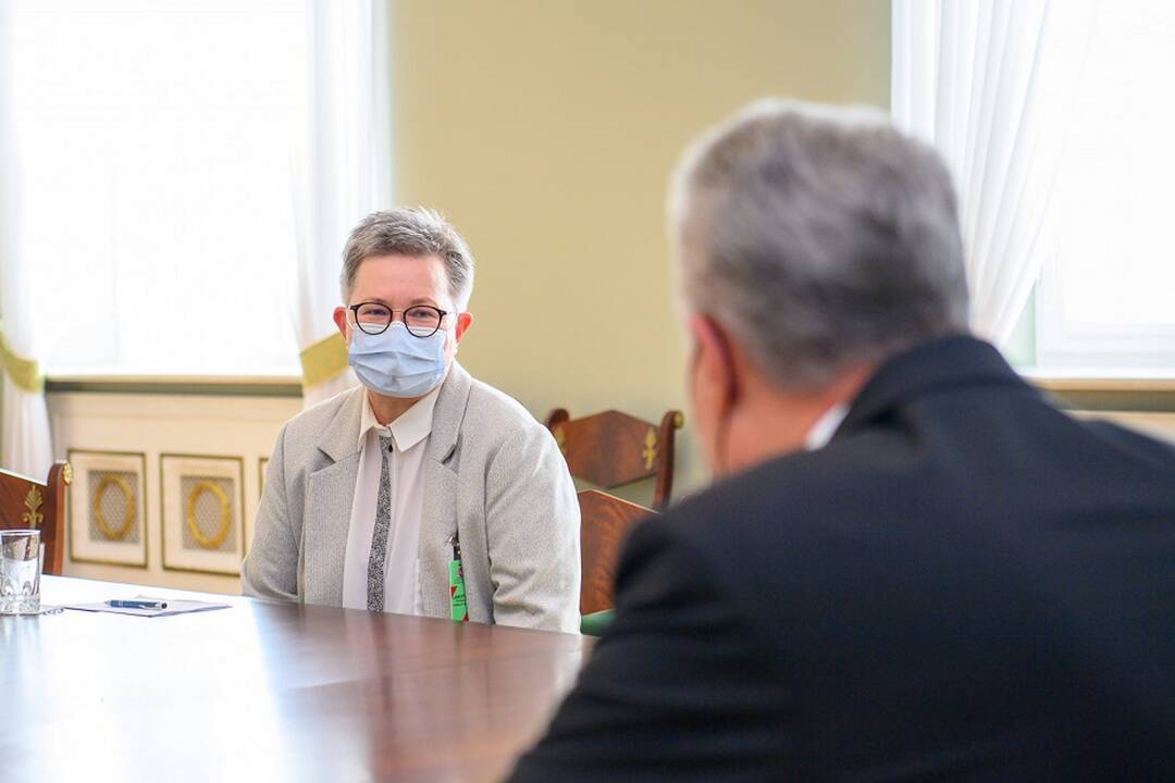 Rasa Račienė ir Gitanas Nausėda