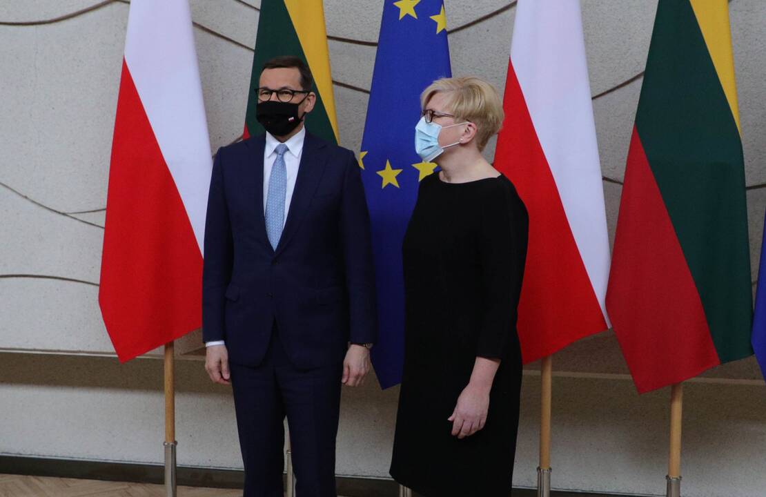 Lietuvoje vieši Lenkijos premjeras M. Morawieckis