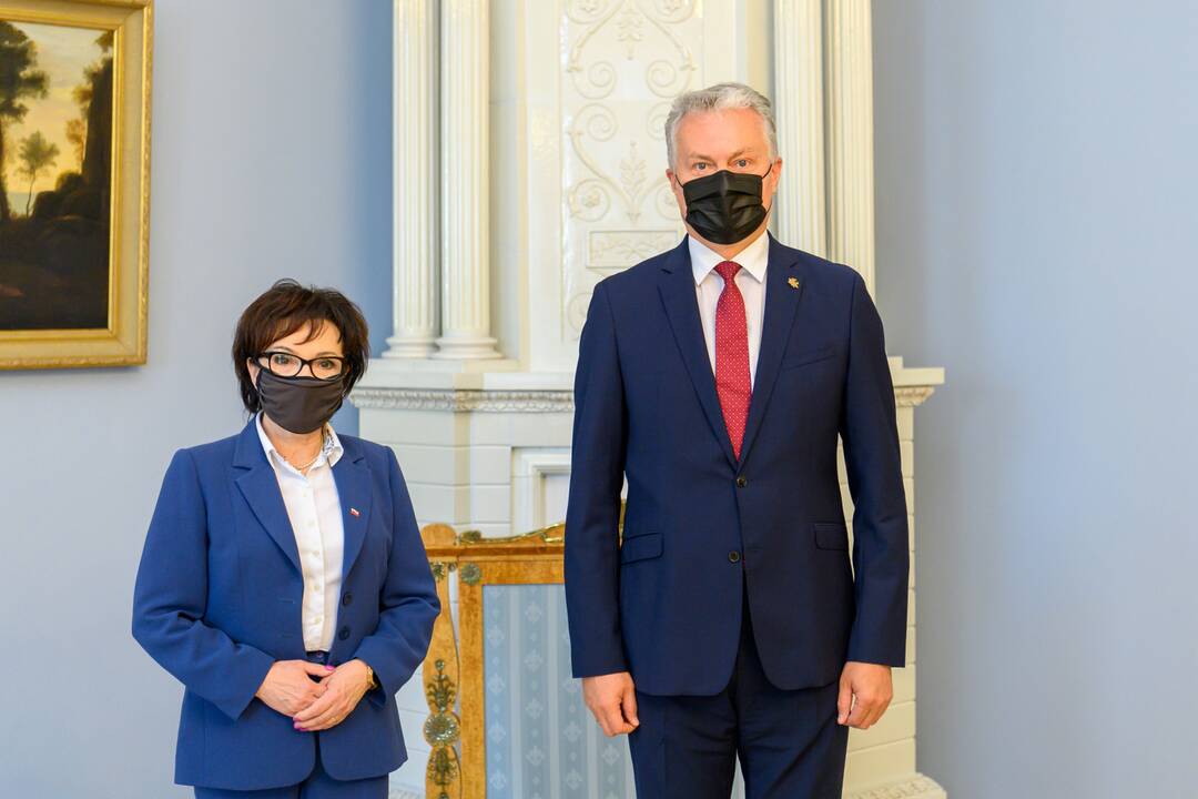 Elžbieta Witek ir Gitanas Nausėda