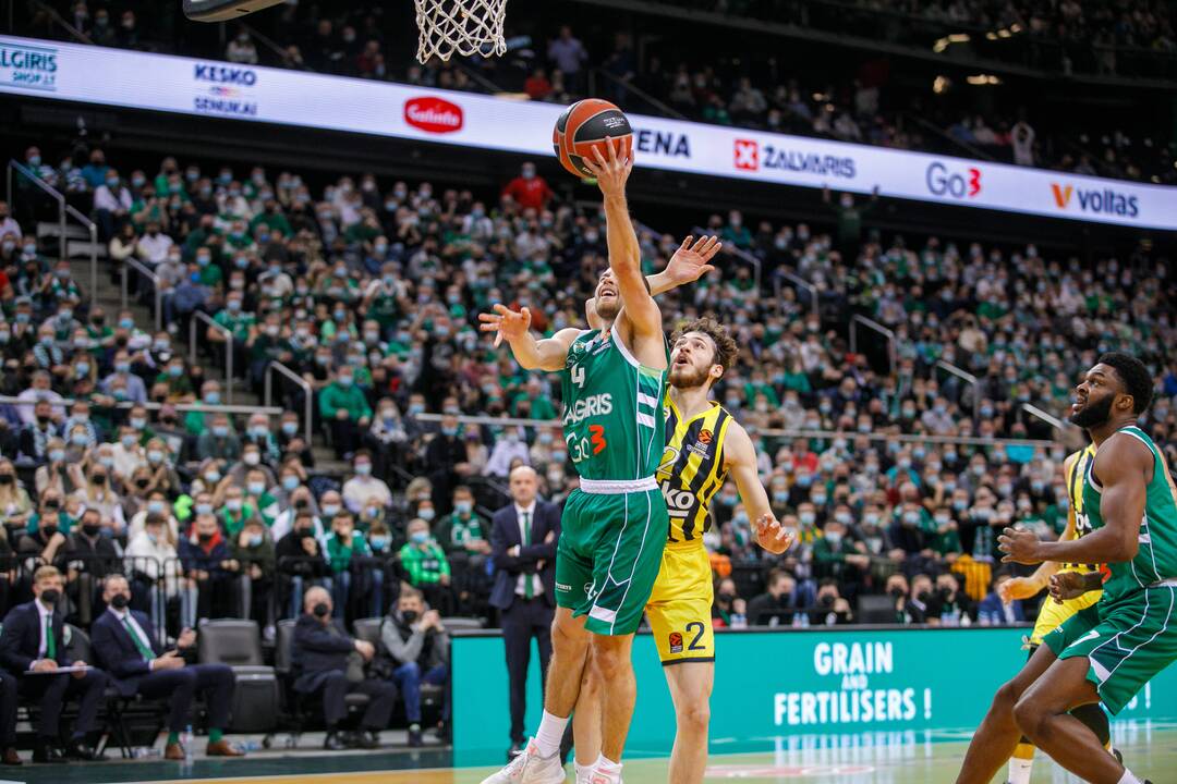 Kauno „Žalgirio“ ir Stambulo „Fenerbahče“ rungtynės