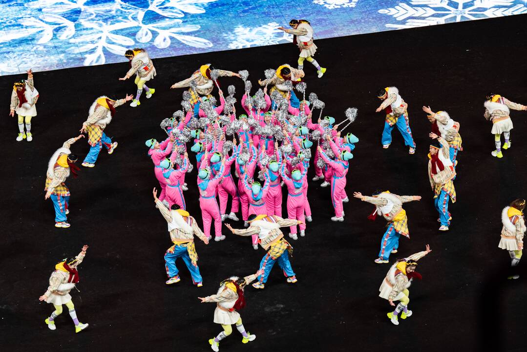 Žiemos olimpinių žaidynių atidarymo ceremonija