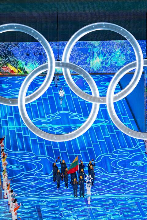 Žiemos olimpinių žaidynių atidarymo ceremonija