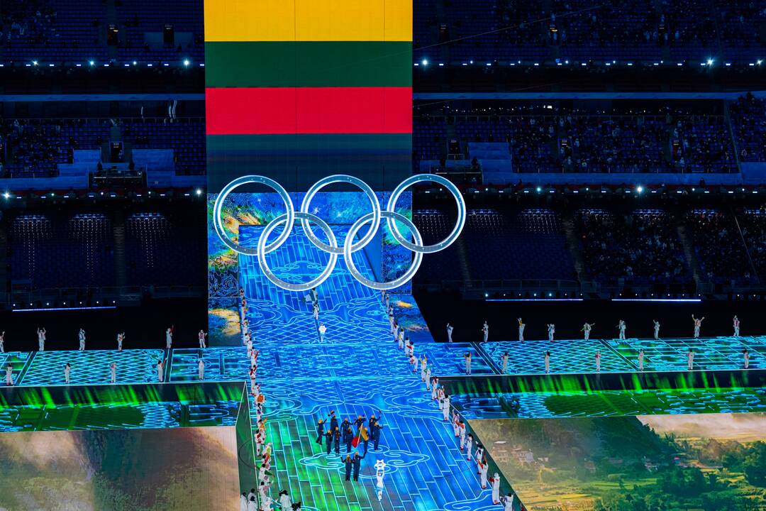 Žiemos olimpinių žaidynių atidarymo ceremonija