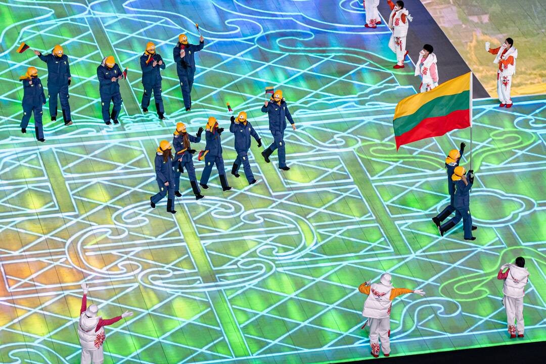 Žiemos olimpinių žaidynių atidarymo ceremonija