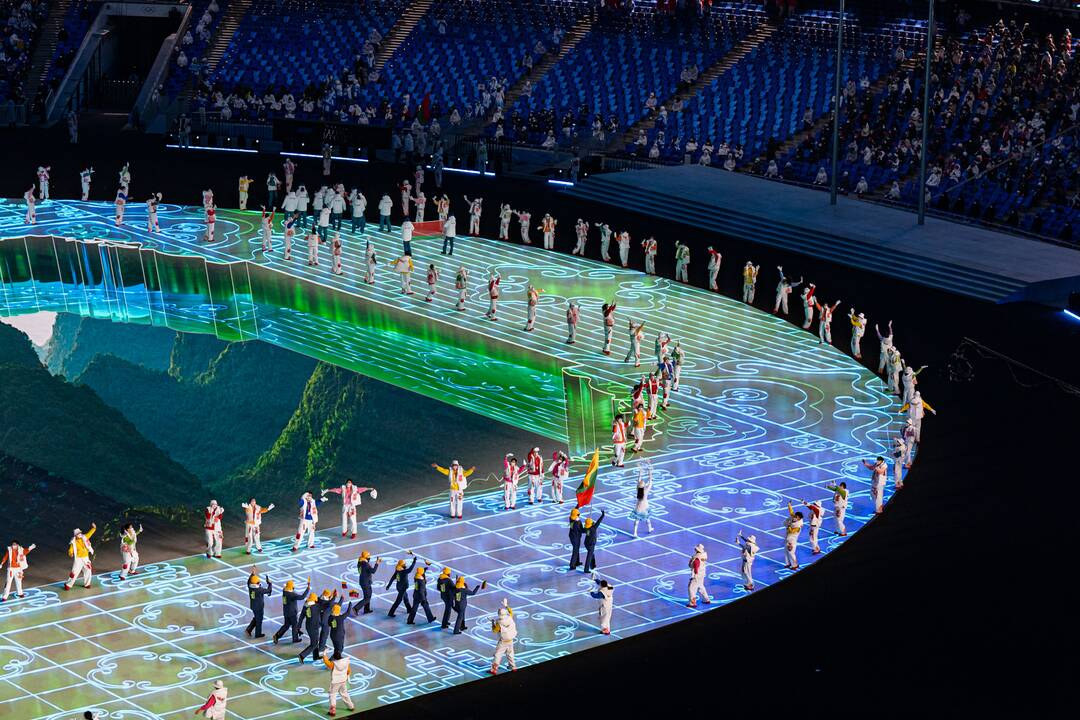 Žiemos olimpinių žaidynių atidarymo ceremonija