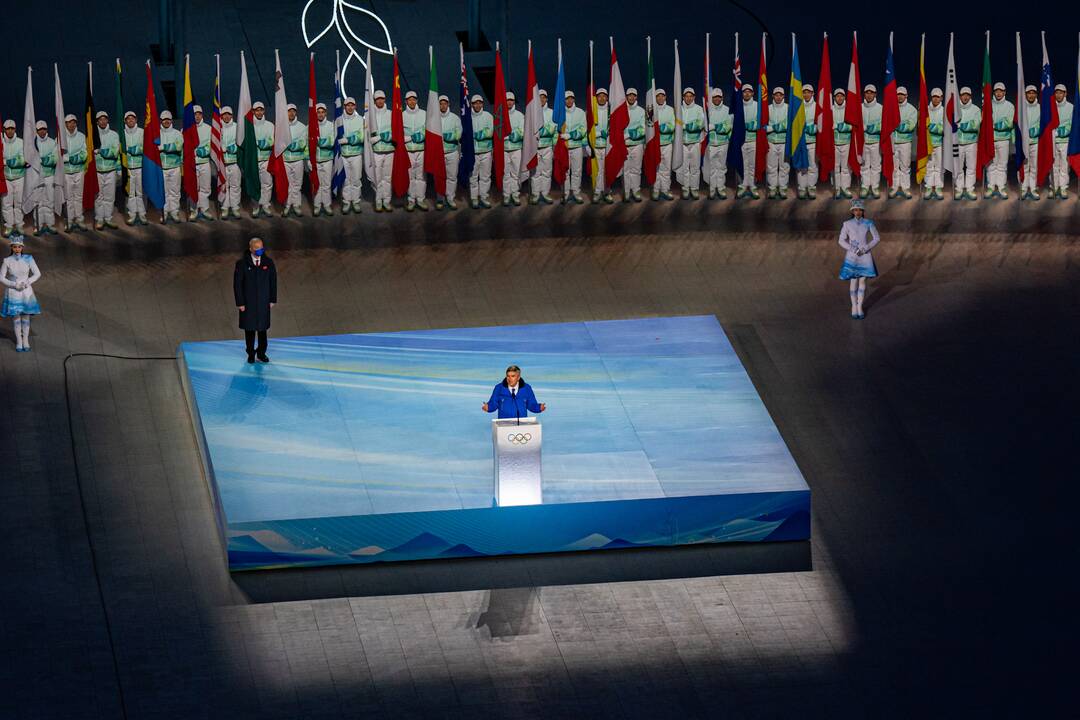 Žiemos olimpinių žaidynių atidarymo ceremonija
