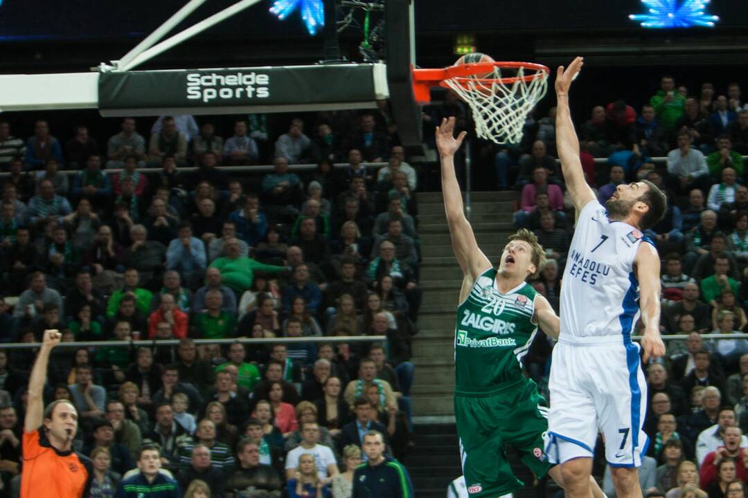 Kauno „Žalgiris“ - Stambulo „Anadolu Efes“