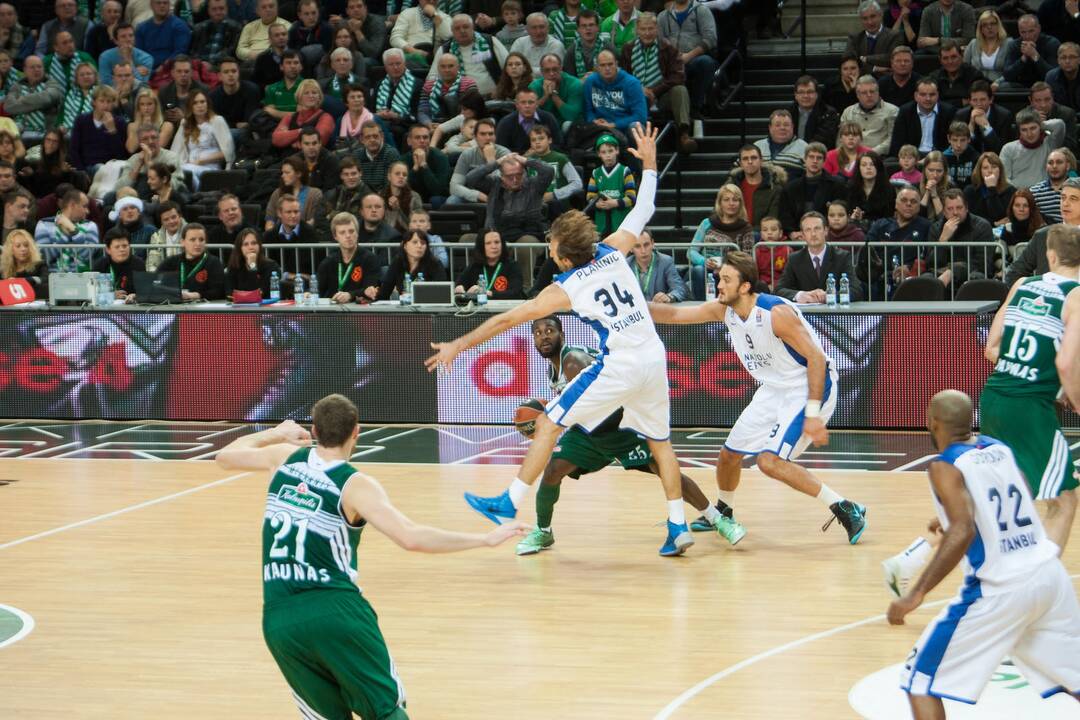 Kauno „Žalgiris“ - Stambulo „Anadolu Efes“