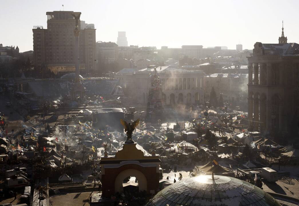 Ukrainos opozicija ruošiasi naujam mitingui