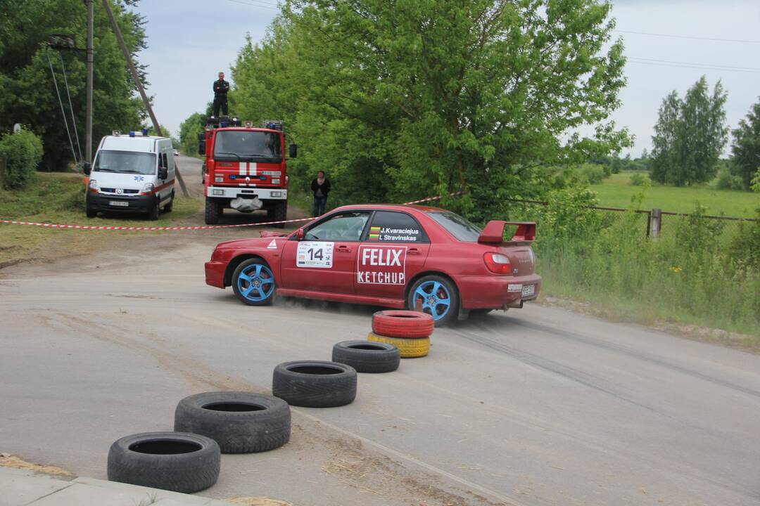 Ralio mėgėjai varžėsi Kaune ir Kėdainiuose