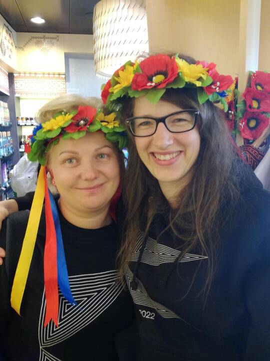 Iš kairės – Rūta Slivinskienė, Aušra Žukaitė-Kupčiūnienė ir Živilė Juknevičienė