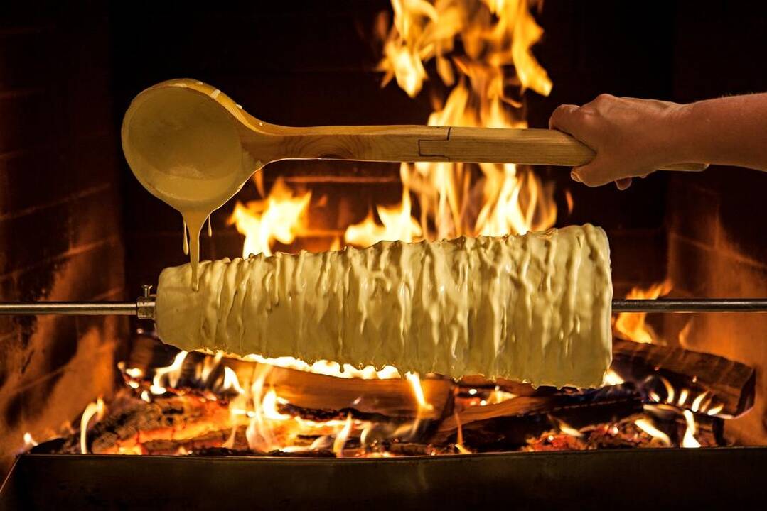 Geriausiu Lietuvos gastronominiu projektu paskelbtas šakotis