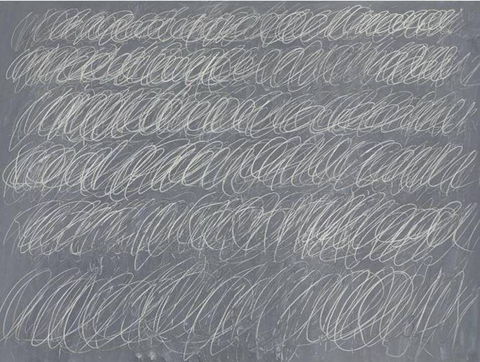 Cy Twombly (Sajaus Tvomblio) paveikslas 