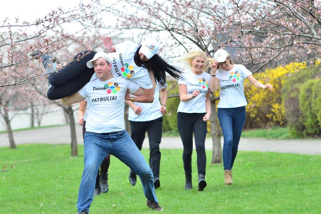 "Darom": per talką tvarką prižiūrės savanoriai patruliai
