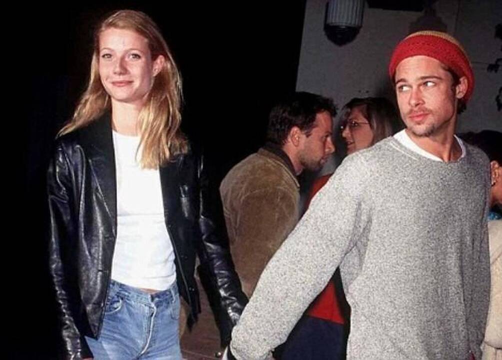 Gwyneth Paltrow ir Brad Pitt