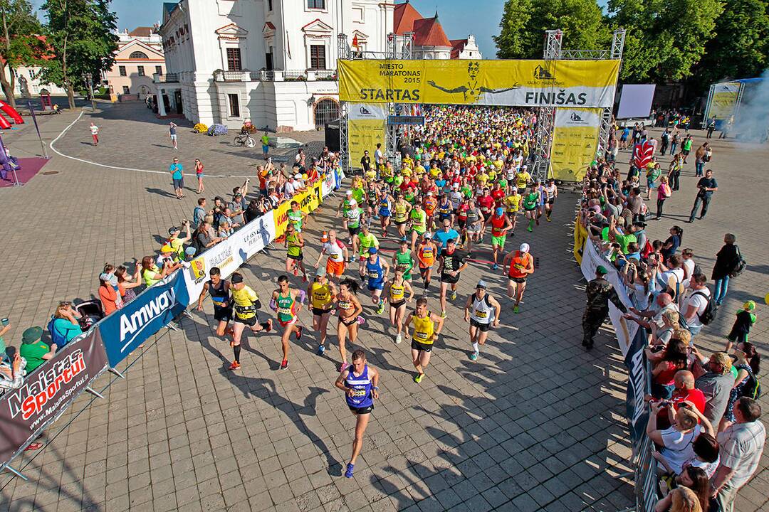 Bėgimo entuziastai rinksis "Kauno maratone"