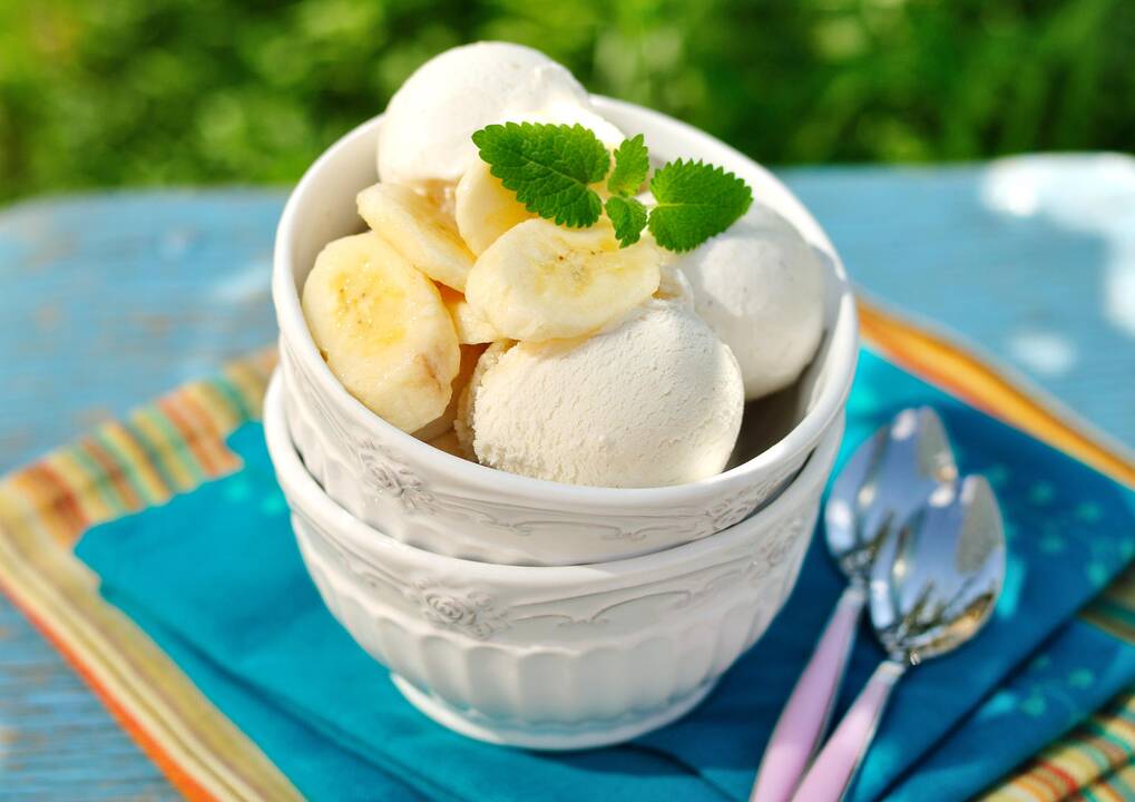 Naminiai bananiniai ledai