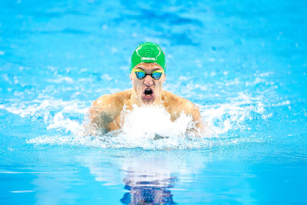 A. Šidlauskas iškopė į pasaulio jaunimo plaukimo čempionato finalą