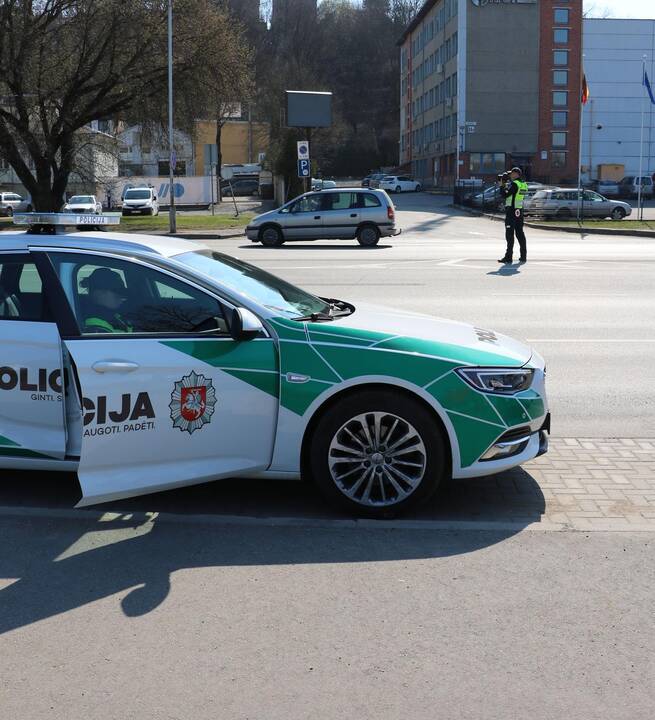 Neeilinė policijos ir medikų priemonė Kaune