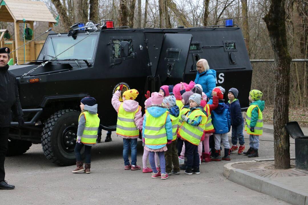 Kauno pareigūnų organizuota atvirų durų diena