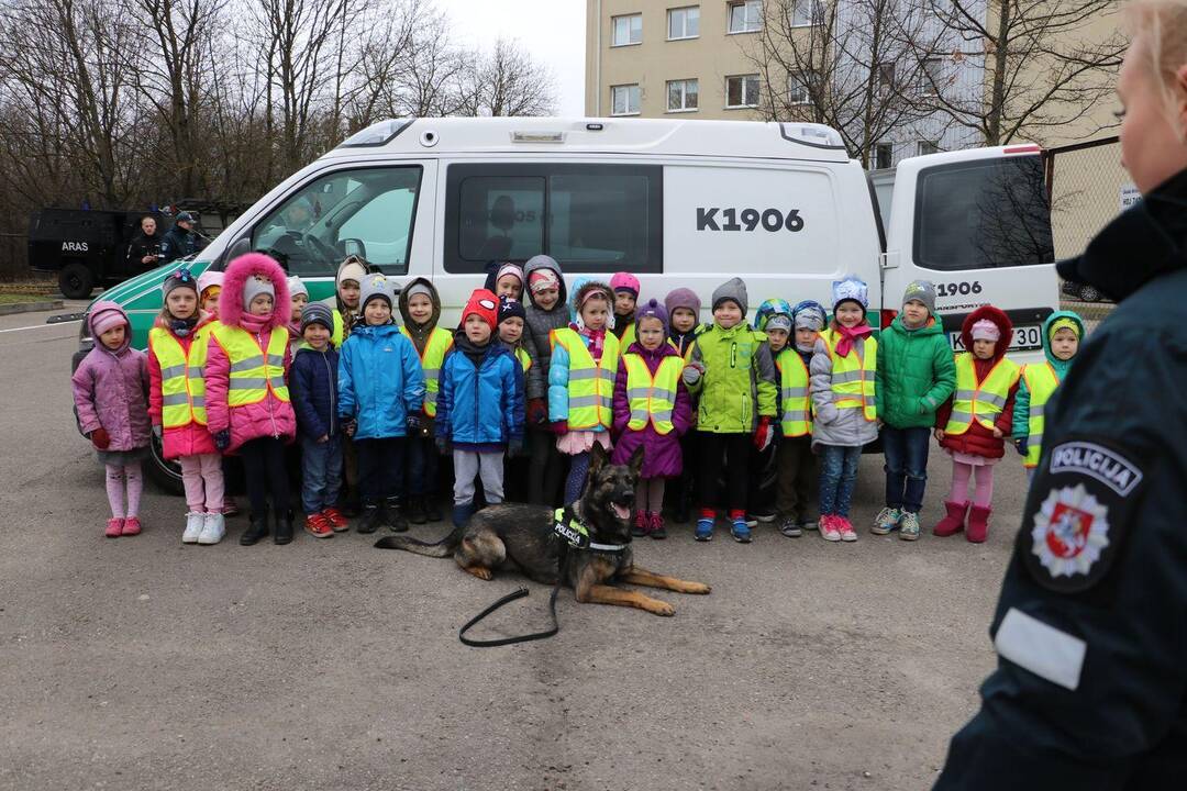 Kauno pareigūnų organizuota atvirų durų diena