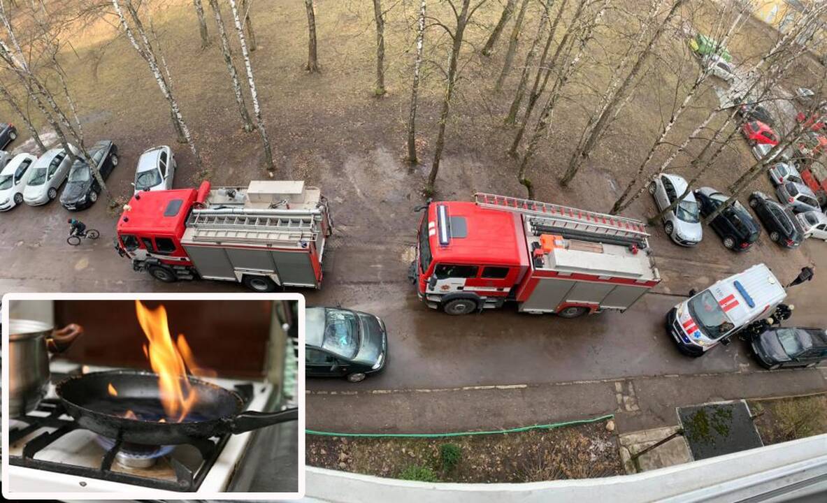 Dėl prisvilusio maisto – specialiųjų tarnybų apgultis