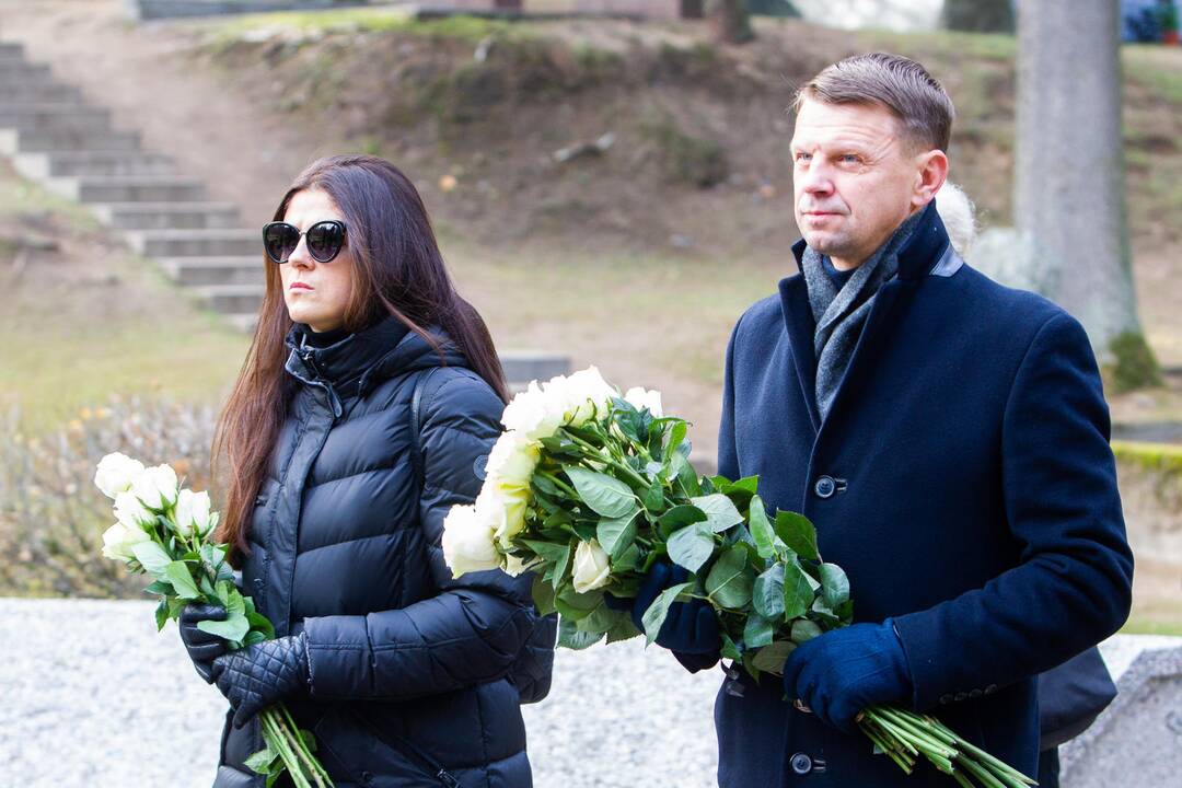 Aktorius A. Storpirštis atgulė amžino poilsio Menininkų kalnelyje