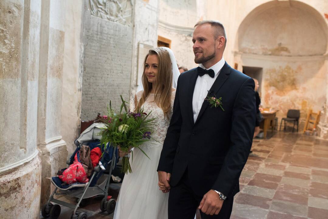 Olimpiečių Vaidos Žūsinaitės ir Ričardo Nekriošiaus vestuvės  
