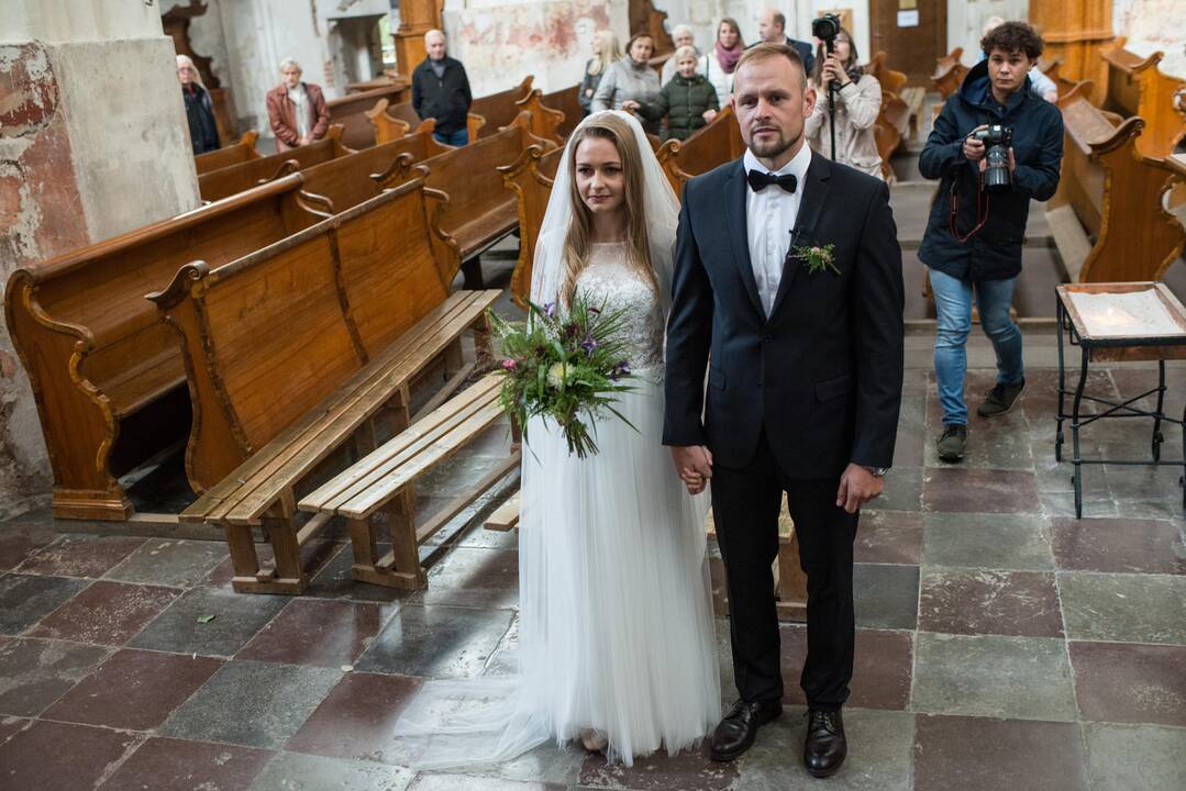 Olimpiečių Vaidos Žūsinaitės ir Ričardo Nekriošiaus vestuvės  