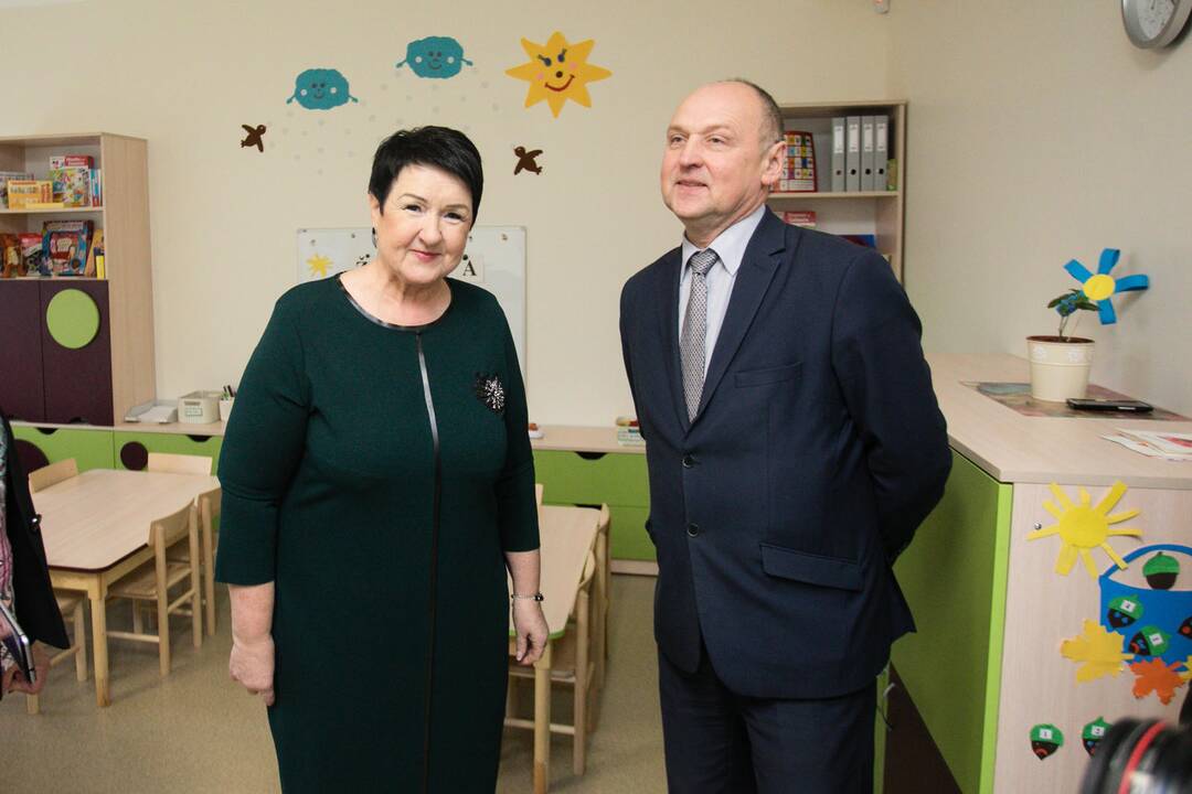 Kaune oficialiai atidarytas naujas vaikų darželis „Dvarelis“