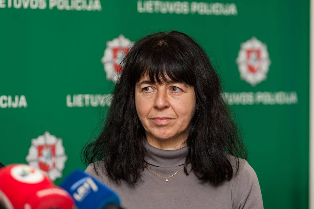 Spaudos konferencija apie tarptautinio masto operaciją 