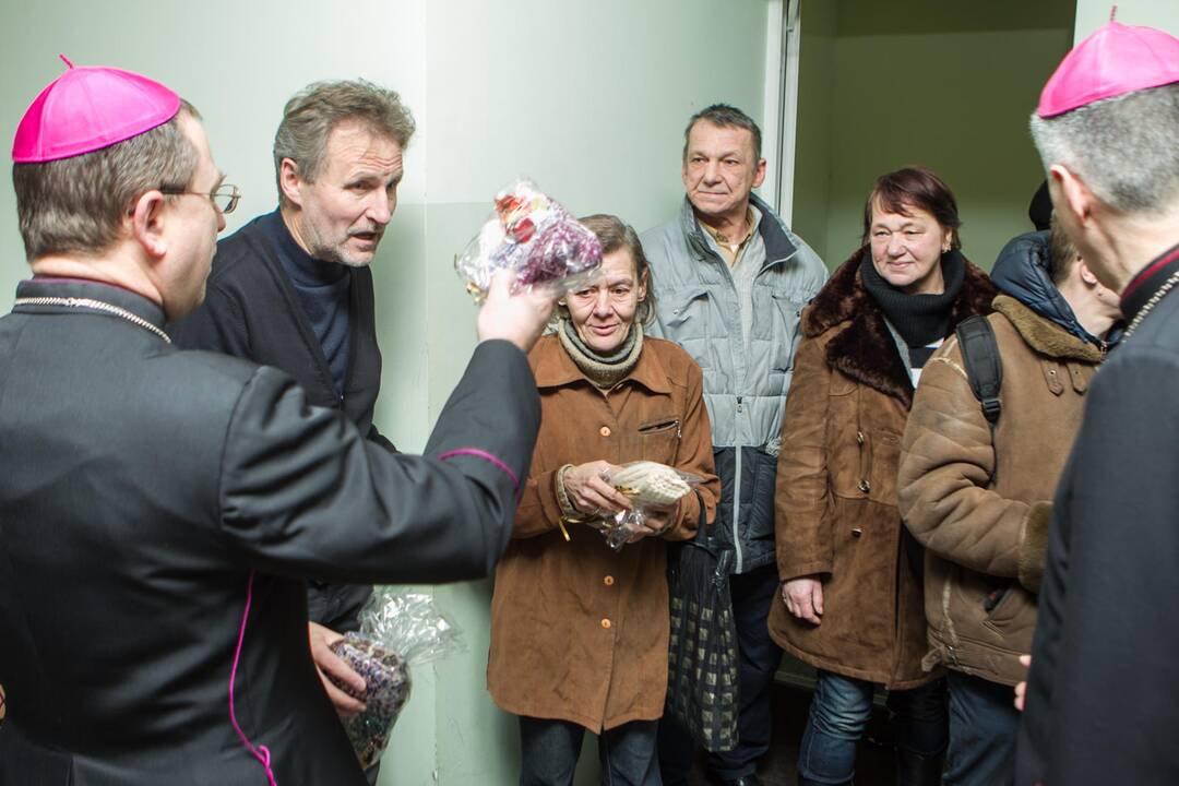 Kūčių pusryčiai skurstantiesiems