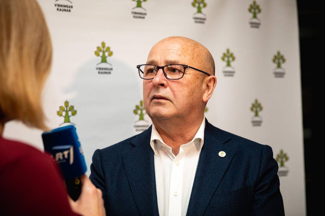 V. Matijošaitis švenčia triuškinančią pergalę Kaune