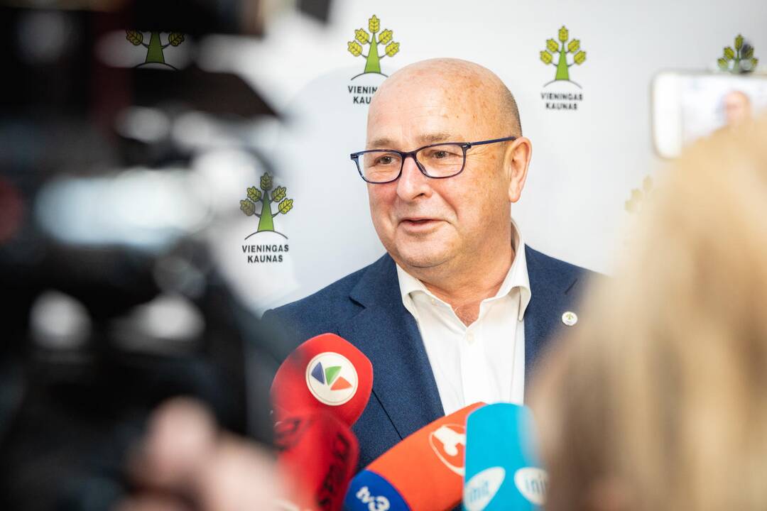 V. Matijošaitis švenčia triuškinančią pergalę Kaune