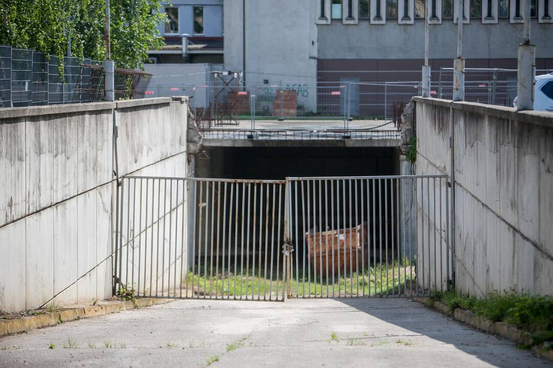 Darbai „Merkurijaus“ teritorijoje