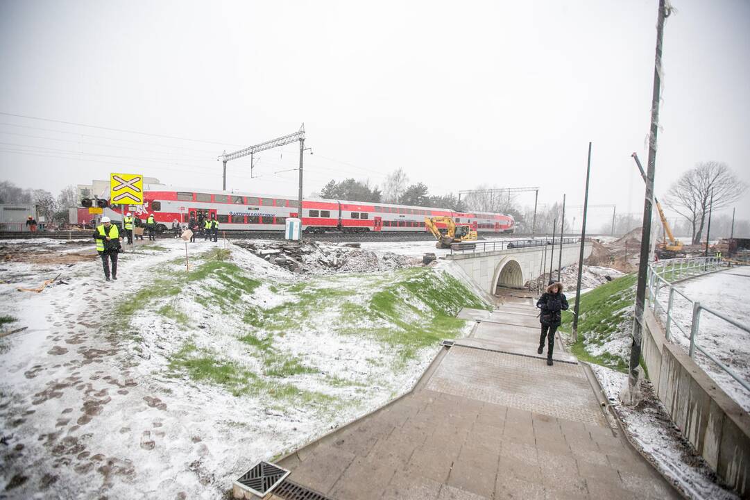 Atnaujintas traukinių eismas tarp Vilniaus ir Kauno