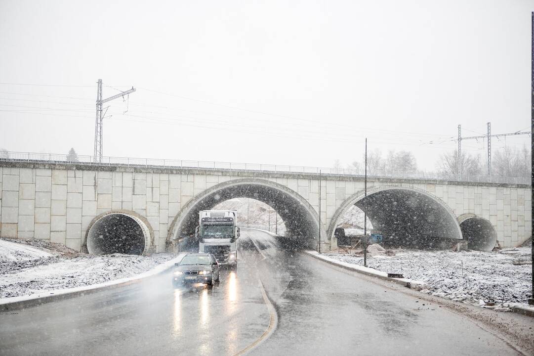 Atnaujintas traukinių eismas tarp Vilniaus ir Kauno