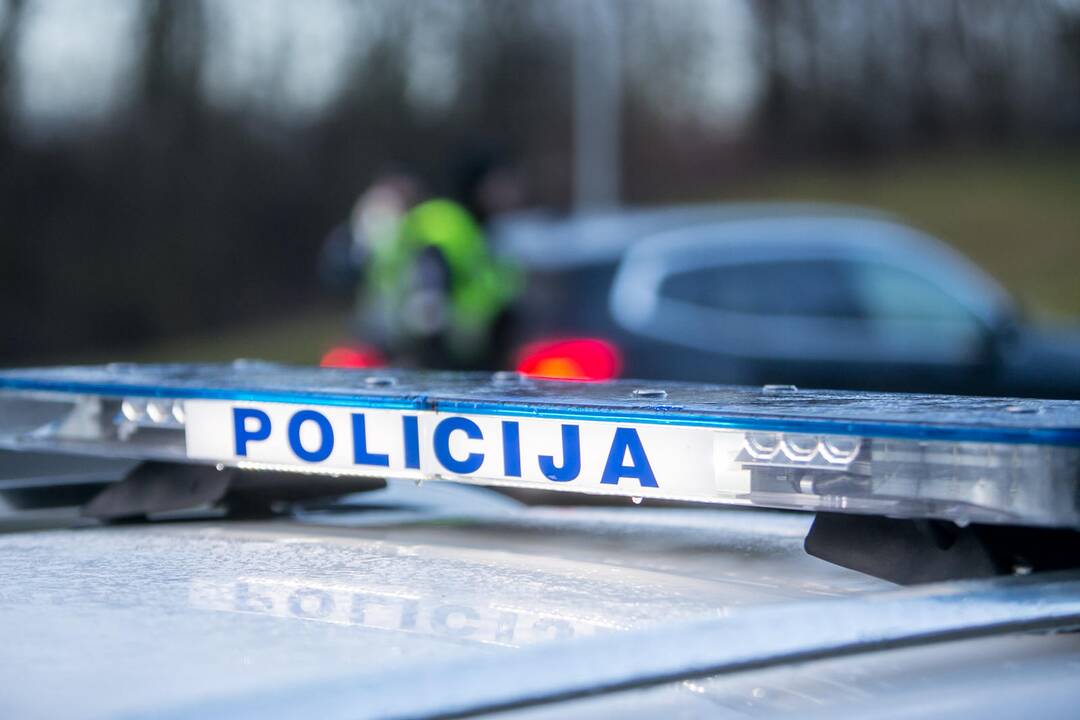 Pareigūnų reidas Europos prospekte
