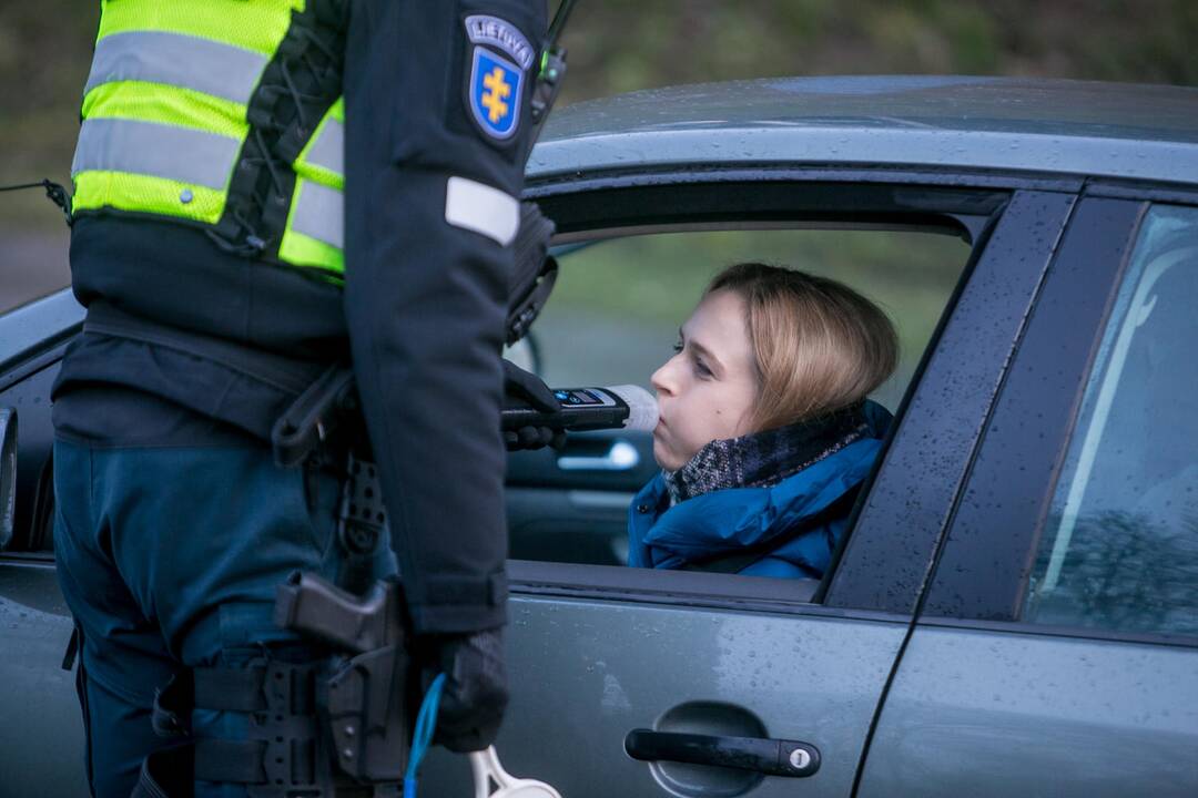 Pareigūnų reidas Europos prospekte