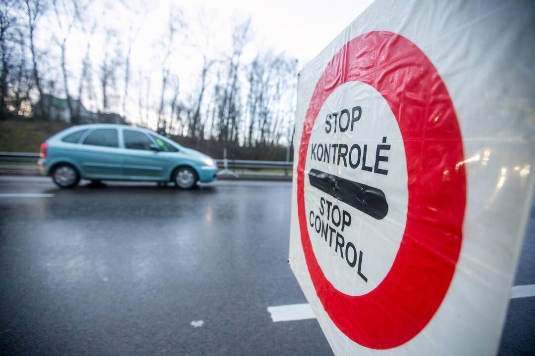 Pareigūnų reidas Europos prospekte