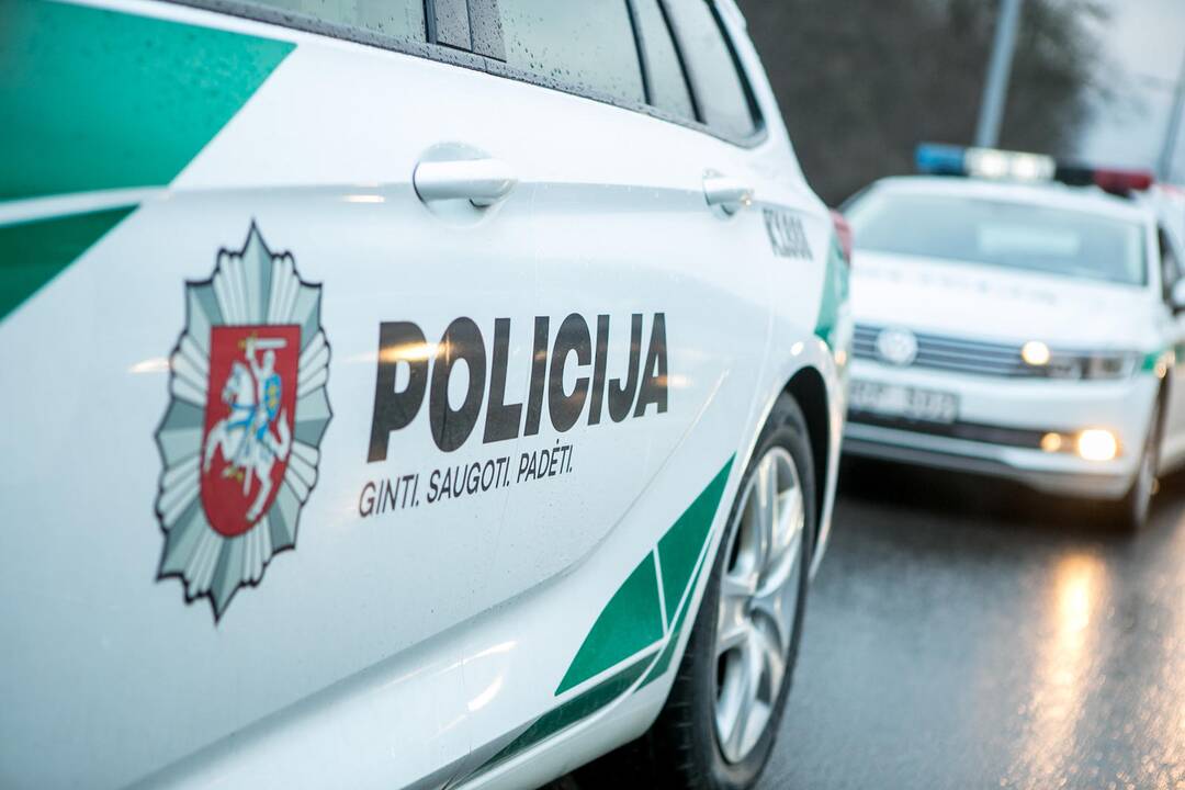 Pareigūnų reidas Europos prospekte
