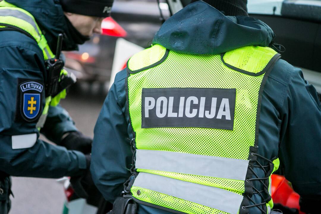 Pareigūnų reidas Europos prospekte