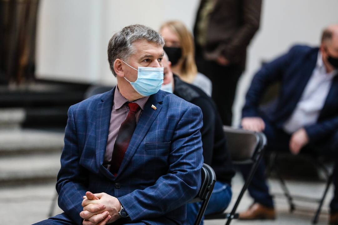 Adolfo Ramanausko-Vanago skulptūros pristatymas Vytauto Didžiojo karo muziejuje