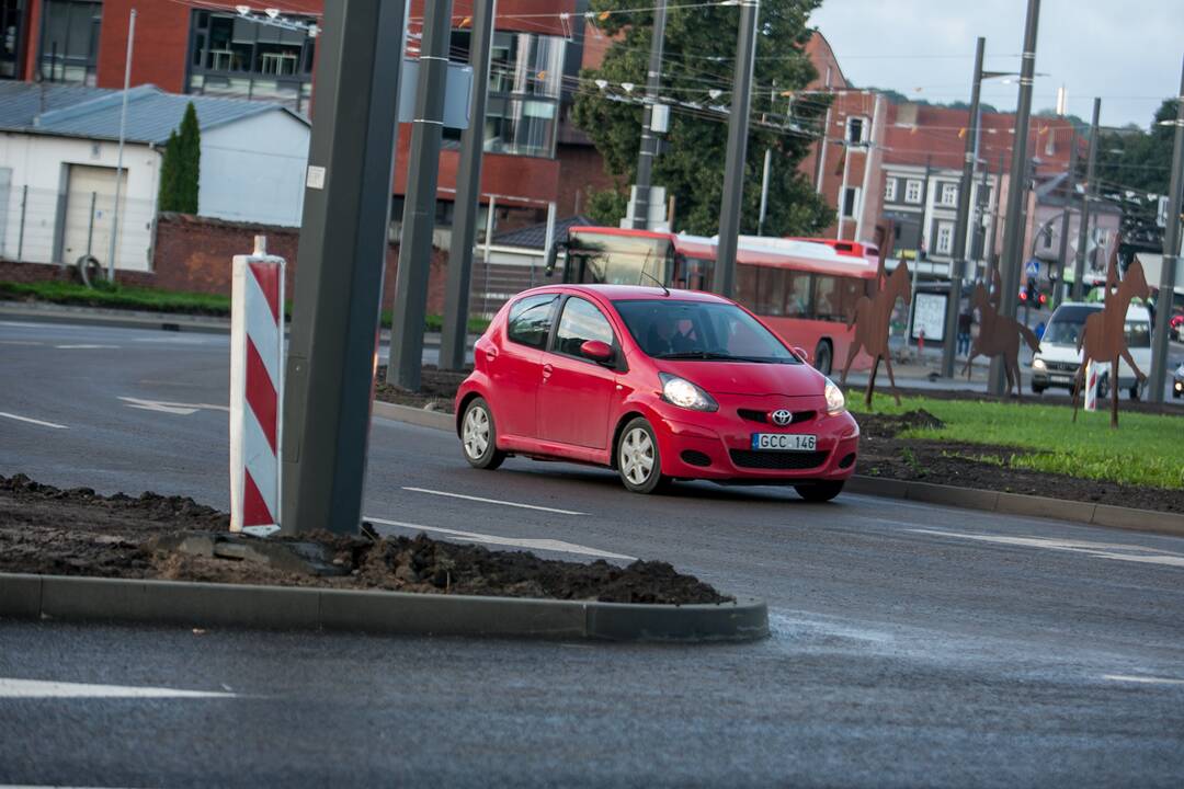 Atnaujintas eismas Pilies žiedu