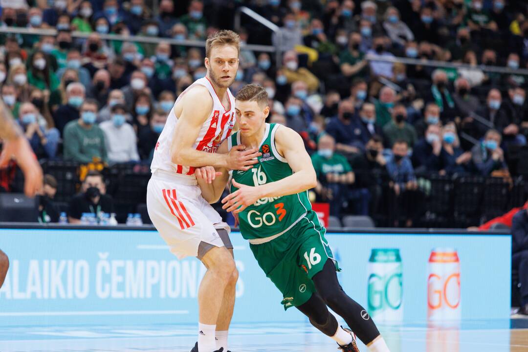 Paskutinis P. Jankūno mačas Eurolygoje: „Žalgiris“ – „Crvena zvezda“ (103:98)