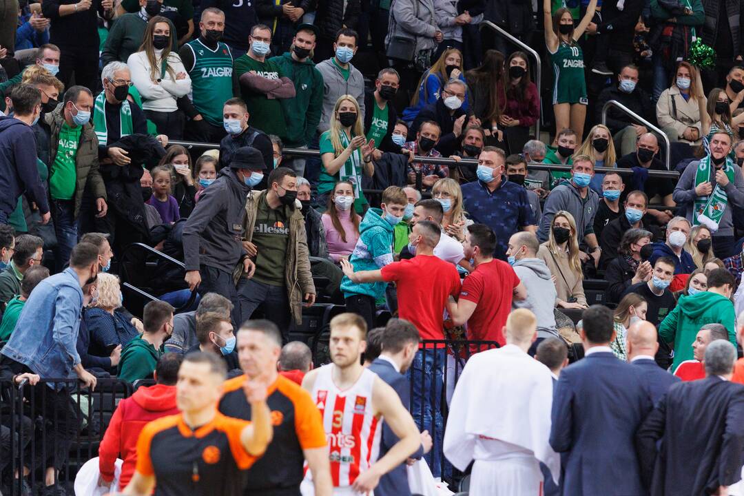 Paskutinis P. Jankūno mačas Eurolygoje: „Žalgiris“ – „Crvena zvezda“ (103:98)